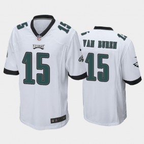 Men's Steve Van Buren Philadelphia Eagles White Game Jersey