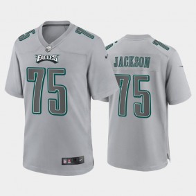 Men's Tarron Jackson Philadelphia Eagles Gray Atmosphere Fashion Game Jersey