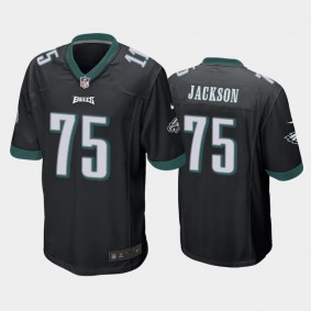 Men's Tarron Jackson Philadelphia Eagles Black Game Jersey