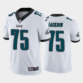 Men's Tarron Jackson Philadelphia Eagles White Vapor Limited Jersey