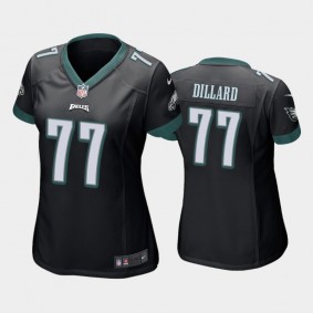 Women's Andre Dillard Philadelphia Eagles Black Game Jersey