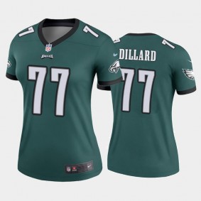 Women's Andre Dillard Philadelphia Eagles Green Legend Jersey