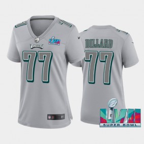 Women's Andre Dillard Philadelphia Eagles Gray Super Bowl LVII Atmosphere Jersey