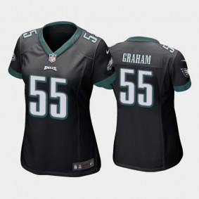 Women's Brandon Graham Philadelphia Eagles Black Game Jersey