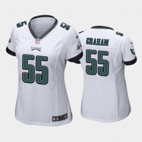 Women's Brandon Graham Philadelphia Eagles White Game Jersey