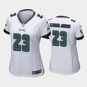 Women's C.J. Gardner-Johnson Philadelphia Eagles White Game Jersey