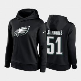 Women's Cam Jurgens Philadelphia Eagles Black Player Icon Hoodie