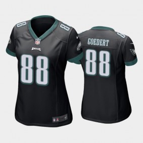 Women's Dallas Goedert Philadelphia Eagles Black Game Jersey