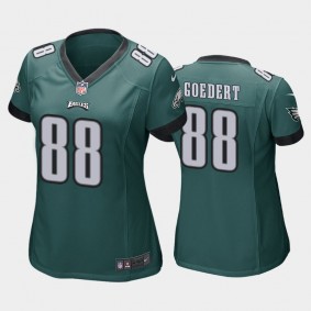 Women's Dallas Goedert Philadelphia Eagles Green Game Jersey