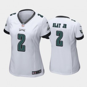 Women's Darius Slay Jr Philadelphia Eagles White Game Jersey