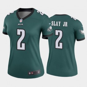 Women's Darius Slay Jr Philadelphia Eagles Green Legend Jersey