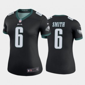 Women's DeVonta Smith Philadelphia Eagles Black Color Rush Legend Jersey