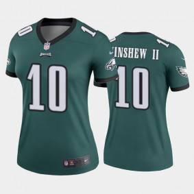 Women's Gardner Minshew II Philadelphia Eagles Green Legend Jersey