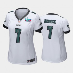 Women's Haason Reddick Philadelphia Eagles White Super Bowl LVII Game Jersey