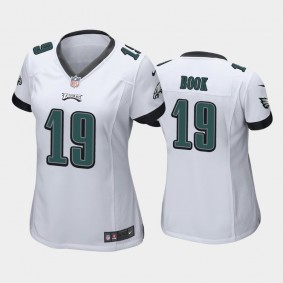 Women's Ian Book Philadelphia Eagles White Game Jersey