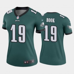 Women's Ian Book Philadelphia Eagles Green Legend Jersey