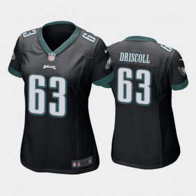 Women's Jack Driscoll Philadelphia Eagles Black Game Jersey