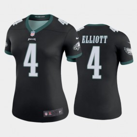 Women's Jake Elliott Philadelphia Eagles Black Color Rush Legend Jersey