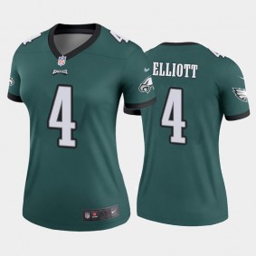 Women's Jake Elliott Philadelphia Eagles Green Legend Jersey