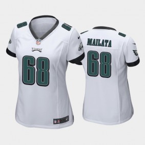 Women's Jordan Mailata Philadelphia Eagles White Game Jersey