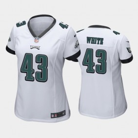 Women's Kyzir White Philadelphia Eagles White Game Jersey