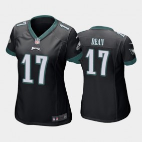 Women's Nakobe Dean Philadelphia Eagles Black Game Jersey