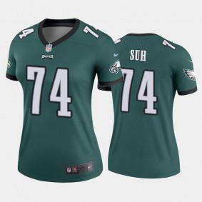 Women's Ndamukong Suh Philadelphia Eagles Green Legend Jersey