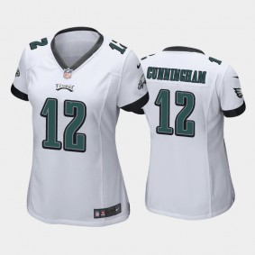 Women's Randall Cunningham Philadelphia Eagles White Game Jersey