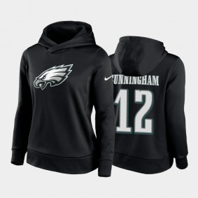 Women's Randall Cunningham Philadelphia Eagles Black Player Icon Hoodie