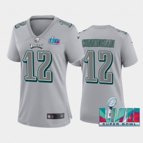 Women's Randall Cunningham Philadelphia Eagles Gray Super Bowl LVII Atmosphere Jersey