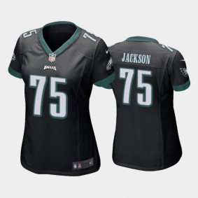 Women's Tarron Jackson Philadelphia Eagles Black Game Jersey