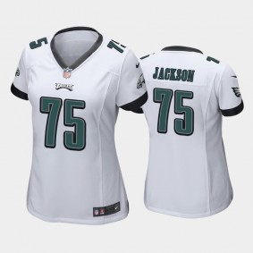 Women's Tarron Jackson Philadelphia Eagles White Game Jersey