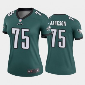 Women's Tarron Jackson Philadelphia Eagles Green Legend Jersey