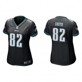 Women's Ainias Smith Philadelphia Eagles Black Game Jersey