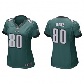 Women's Julio Jones Eagles Green Game Jersey