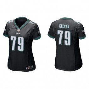 Women's Trevor Keegan Philadelphia Eagles Black Game Jersey