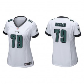 Women's Trevor Keegan Philadelphia Eagles White Game Jersey