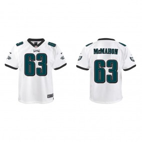 Youth Dylan McMahon Philadelphia Eagles White Game Jersey