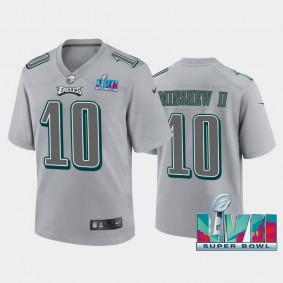 Youth Gardner Minshew II Philadelphia Eagles Gray Super Bowl LVII Atmosphere Jersey