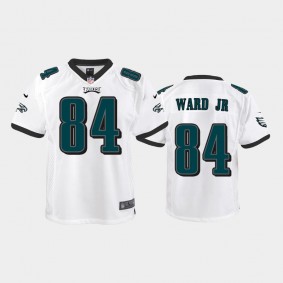 Youth Greg Ward Jr. Philadelphia Eagles White Game Jersey