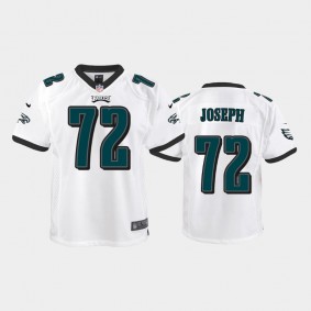 Youth Linval Joseph Philadelphia Eagles White Game Jersey