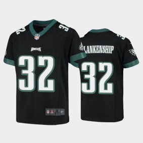 Youth Reed Blankenship Philadelphia Eagles Black Game Jersey