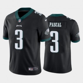 Men's Zach Pascal Philadelphia Eagles Black Vapor Limited Jersey