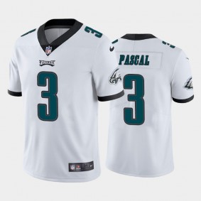 Men's Zach Pascal Philadelphia Eagles White Vapor Limited Jersey