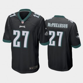 Men's Zech McPhearson Philadelphia Eagles Black Game Jersey