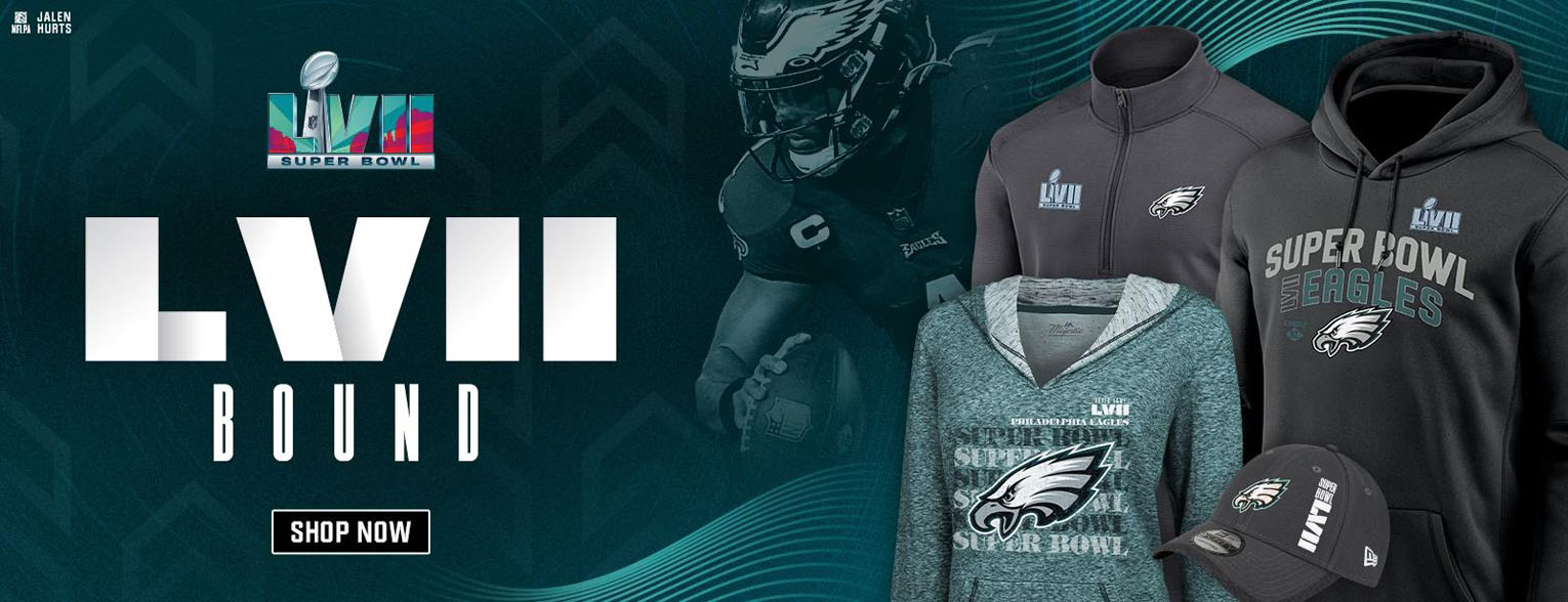 Philadelphia Eagles Super Bowl LVII Apparel